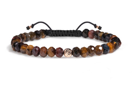 Bratara Snur Pardo  si bile de Aur 585 14 Karate