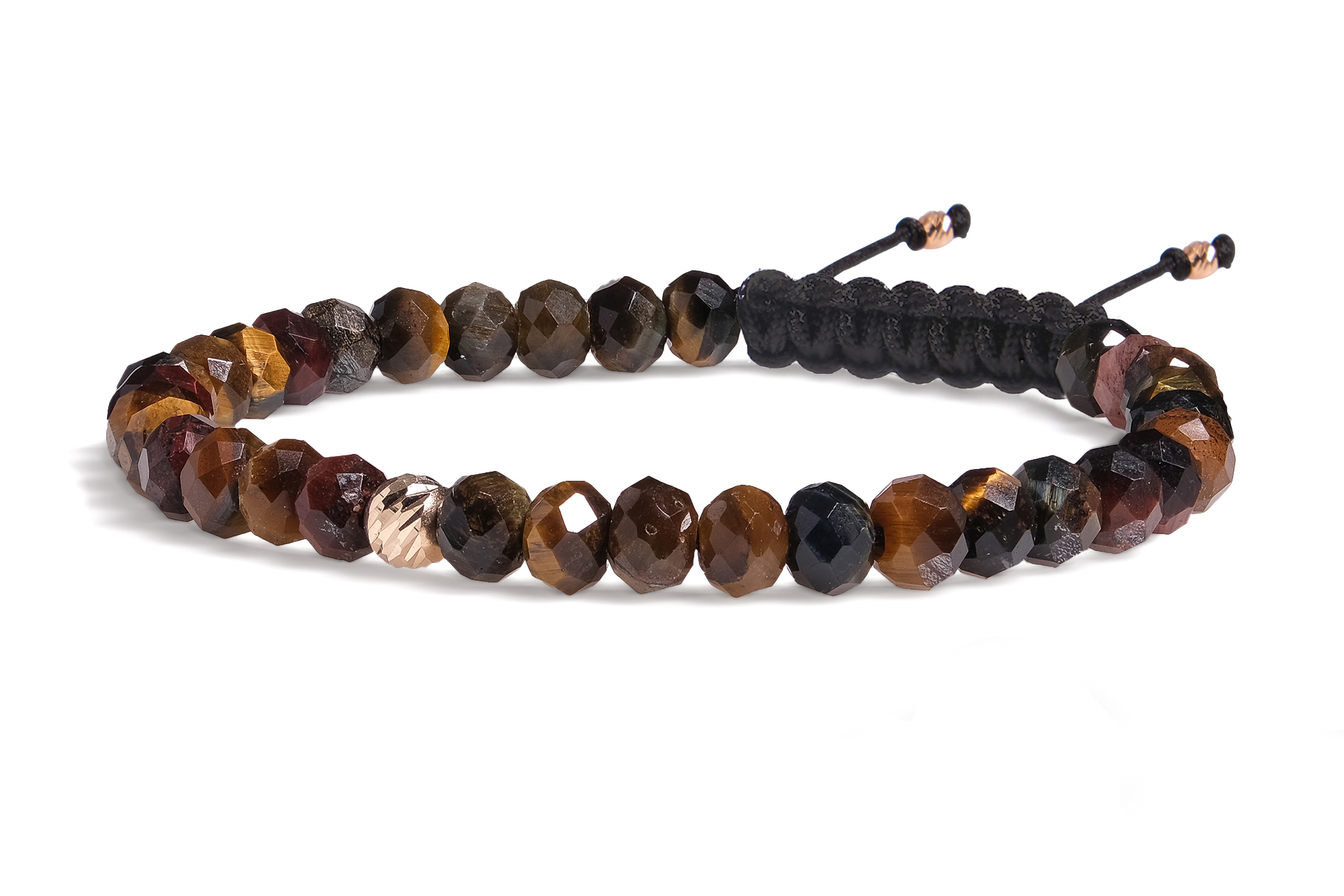 Bratara Snur Pardo si bile de Aur 585 14 Karate - imagine 2