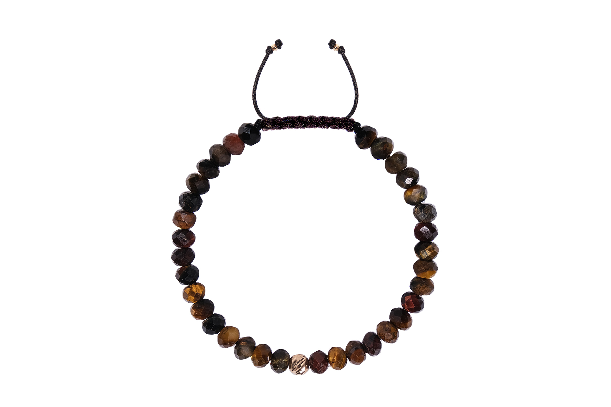 Bratara Snur Pardo si bile de Aur 585 14 Karate - imagine 3