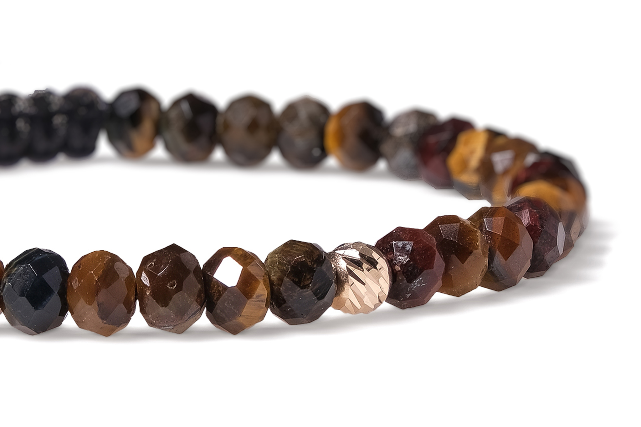 Bratara Snur Pardo si bile de Aur 585 14 Karate - imagine 4