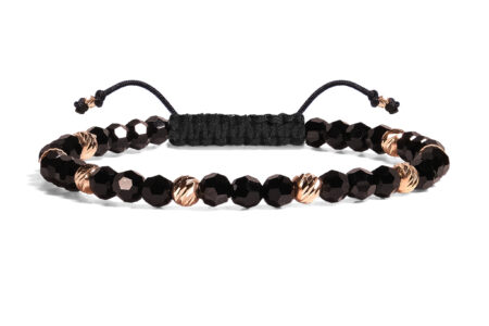 Bratara  Pardo realizata cu Cristale Preciosa și sfere de Aur 585 14K