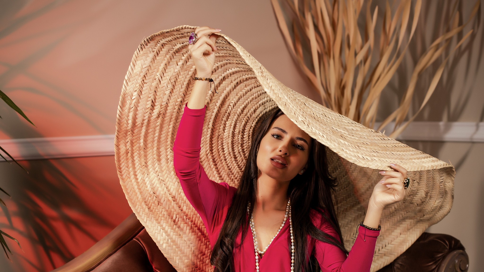 Brățară cu șnur Pardo realizată cu pietre semiprețioase Ochi de Tigru si bile de Aur 585 14K - imagine 6