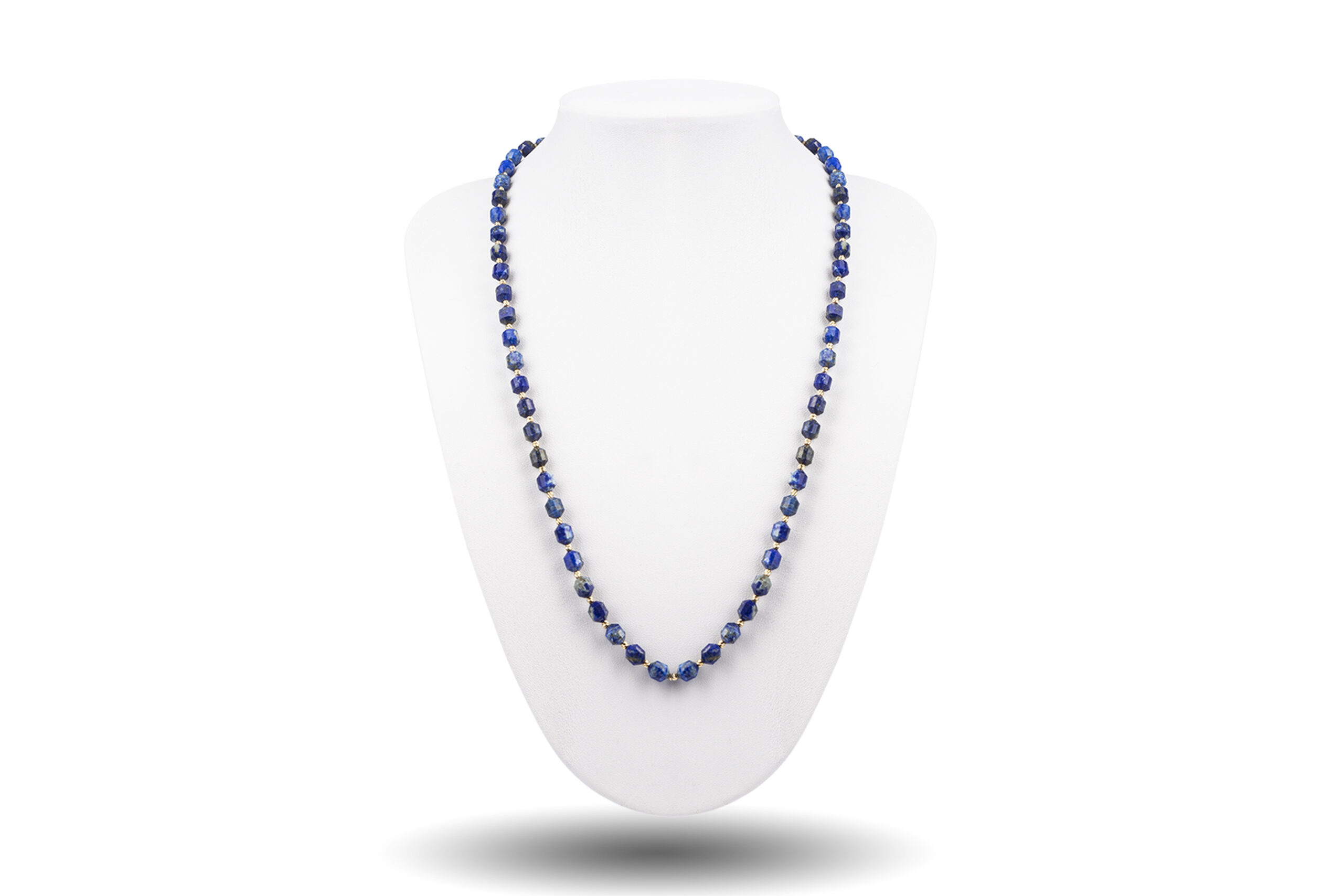 Colier Pardo din Aur 585 și pietre semiprețioase Lapis Lazuli - imagine 2