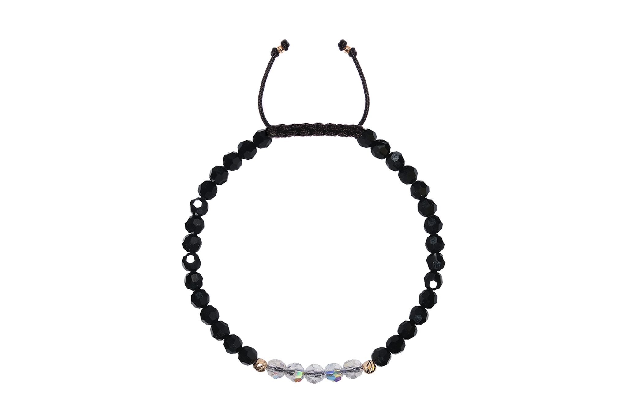 Bratara Pardo realizata cu Cristale Preciosa și sfere de Aur 585 14K - imagine 3